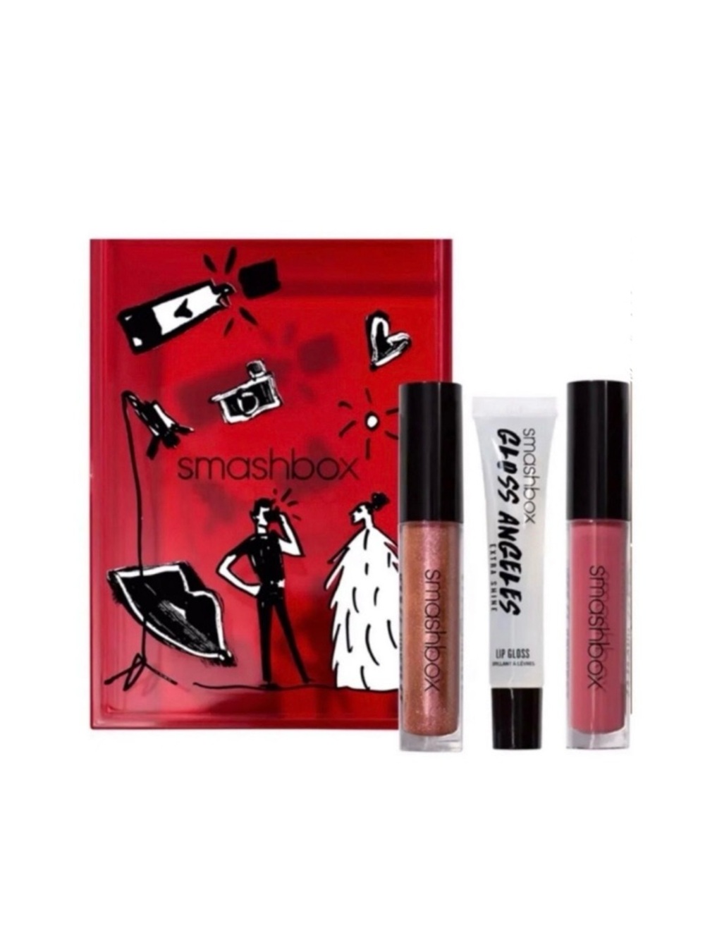 Smashbox gloss angeles trio set NWT